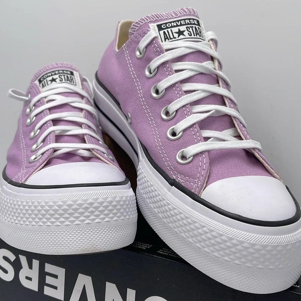 Converse WMNS A09394F CTAS LIFT OX CLASSIC AMETHYST/WHITE/BLACK Platforms Snkrs
